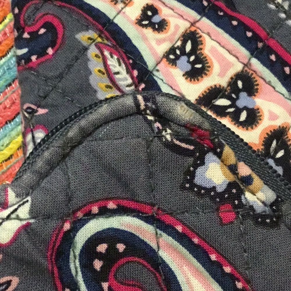 Vera Bradley eyeglass holder and coin pouch paisley floral print - Picture 16 of 16